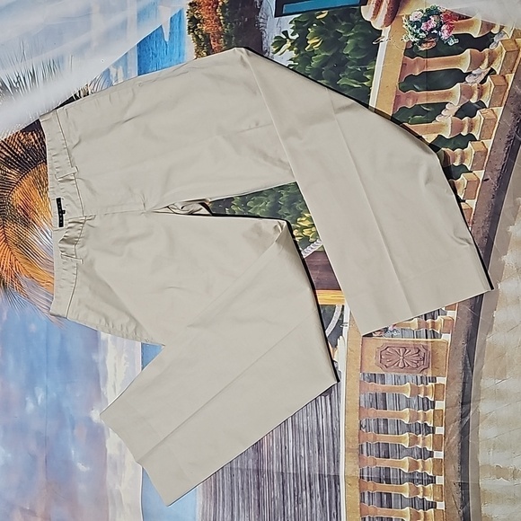 Theory Beige Pleated Pants‎ Size 32x32 - Picture 1 of 5